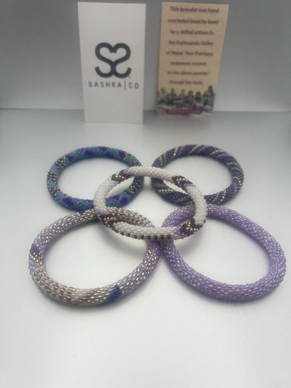 the Sashka Co. bracelets